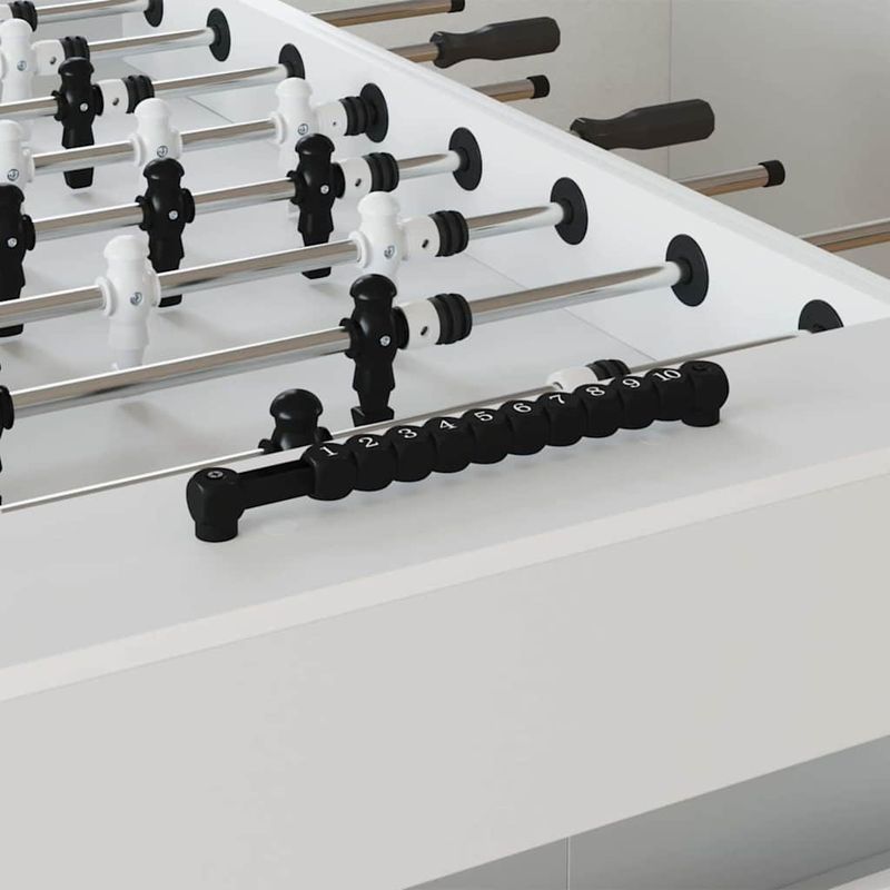 Sport si Outdoor - Alte sporturi - Mese fusball - Numar de mese de fotbal 2 pcs Negru 30 x 2,2 x 2,9 cm Plastic - Infinity.ro