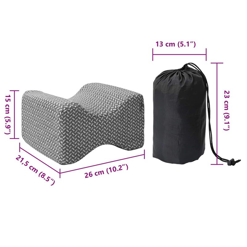 Casa si Gradina - Textile si covoare - Perne si pilote - Perne - Perna cu perna Gri 26 x 21 x 15 cm Poliester - Infinity.ro