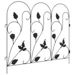 Casa si Gradina - Gradina si terasa - Garduri, panouri si accesorii - Gard de Gradina Spalier Negru - Infinity.ro