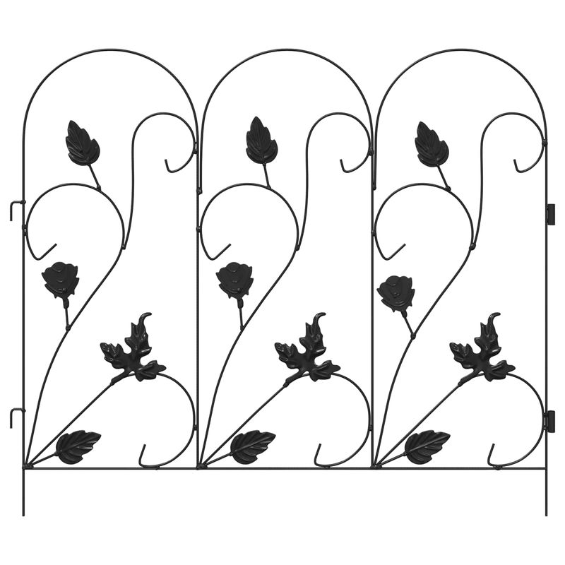 Casa si Gradina - Gradina si terasa - Garduri, panouri si accesorii - Gard de Gradina Spalier Negru - Infinity.ro