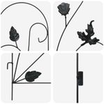Casa si Gradina - Gradina si terasa - Garduri, panouri si accesorii - Gard de Gradina Spalier Negru - Infinity.ro
