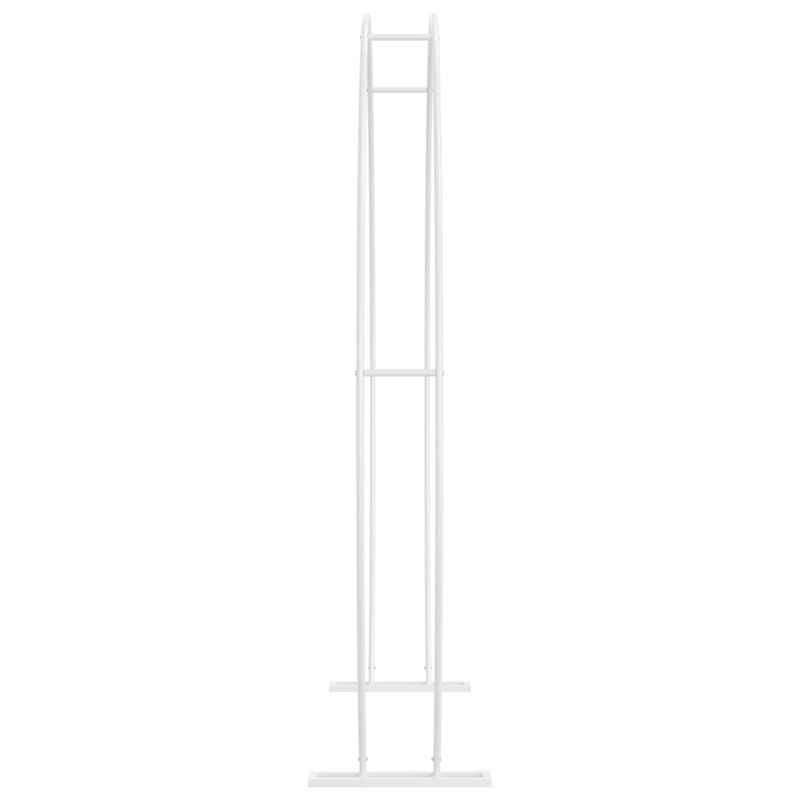 Casa si Gradina - Gradina si terasa - Decoratiuni exterior - Arcade - Arc de nunta Alb 223 x 45 x 201 cm Otel - Infinity.ro