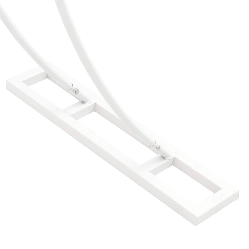 Casa si Gradina - Gradina si terasa - Decoratiuni exterior - Arcade - Arc de nunta Alb 223 x 45 x 201 cm Otel - Infinity.ro