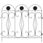 Casa si Gradina - Gradina si terasa - Garduri, panouri si accesorii - Gard de Gradina Spalier Negru - Infinity.ro
