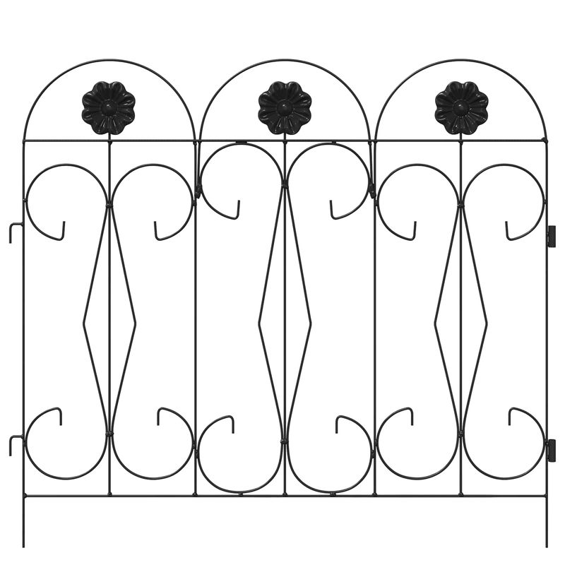 Casa si Gradina - Gradina si terasa - Garduri, panouri si accesorii - Gard de Gradina Spalier Negru - Infinity.ro