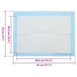 Petshop - Accesorii petshop - Dresaj animale - Patura de antrenament pentru animale de companie Simplu 400 pcs - Infinity.ro