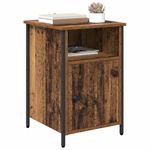 Casa si Gradina - Mobilier - Comode si corpuri - Noptiere - Noptiera Lemn vechi 40 x 42 x 60 cm Lemn compozit - Infinity.ro