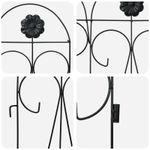 Casa si Gradina - Gradina si terasa - Garduri, panouri si accesorii - Gard de Gradina Spalier Negru - Infinity.ro