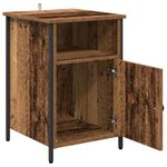 Casa si Gradina - Mobilier - Comode si corpuri - Noptiere - Noptiera Lemn vechi 40 x 42 x 60 cm Lemn compozit - Infinity.ro