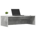 Casa si Gradina - Mobilier - Mese si birouri - Birouri - Birou montat pe perete Pe perete Gri din beton 100 x 45 x 30 cm - Infinity.ro