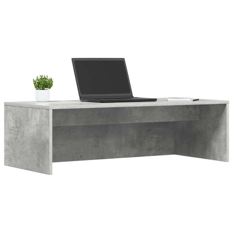 Casa si Gradina - Mobilier - Mese si birouri - Birouri - Birou montat pe perete Pe perete Gri din beton 100 x 45 x 30 cm - Infinity.ro