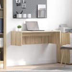Casa si Gradina - Mobilier - Mese si birouri - Birouri - Birou montat pe perete Pe perete Stejar Sonoma 100 x 45 x 30 cm - Infinity.ro