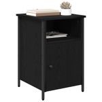 Casa si Gradina - Mobilier - Comode si corpuri - Noptiere - Noptiera 2 pcs Stejar Negru 40 x 42 x 60 cm - Infinity.ro