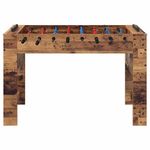 Sport si Outdoor - Alte sporturi - Mese fusball - Masa de Foosball Lemn vechi 125 x 60,5 x 80 cm Lemn compozit - Infinity.ro