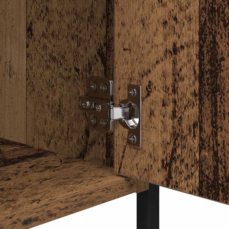Casa si Gradina - Mobilier - Comode si corpuri - Noptiere - Noptiera Lemn vechi 40 x 42 x 60 cm Lemn compozit - Infinity.ro