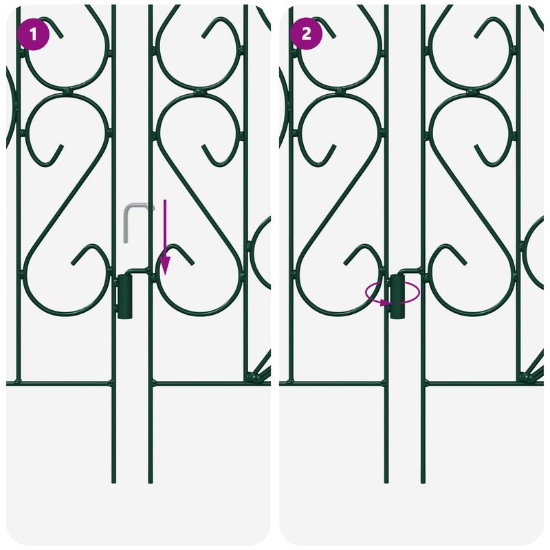 Casa si Gradina - Gradina si terasa - Garduri, panouri si accesorii - Gard de Gradina Spalier Verde - Infinity.ro