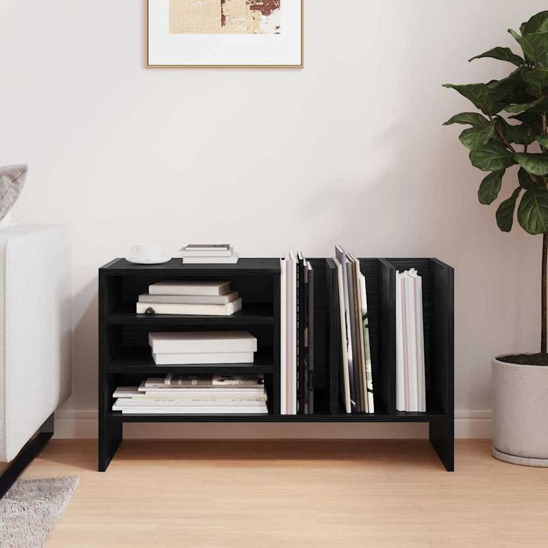Casa si Gradina - Mobilier - Dulapuri si sifoniere - Dulapuri - Dulap pentru discuri de vinil Stejar Negru 78,5 x 35 x 45 cm - Infinity.ro