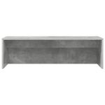 Casa si Gradina - Mobilier - Mese si birouri - Birouri - Birou montat pe perete Pe perete Gri din beton 100 x 45 x 30 cm - Infinity.ro