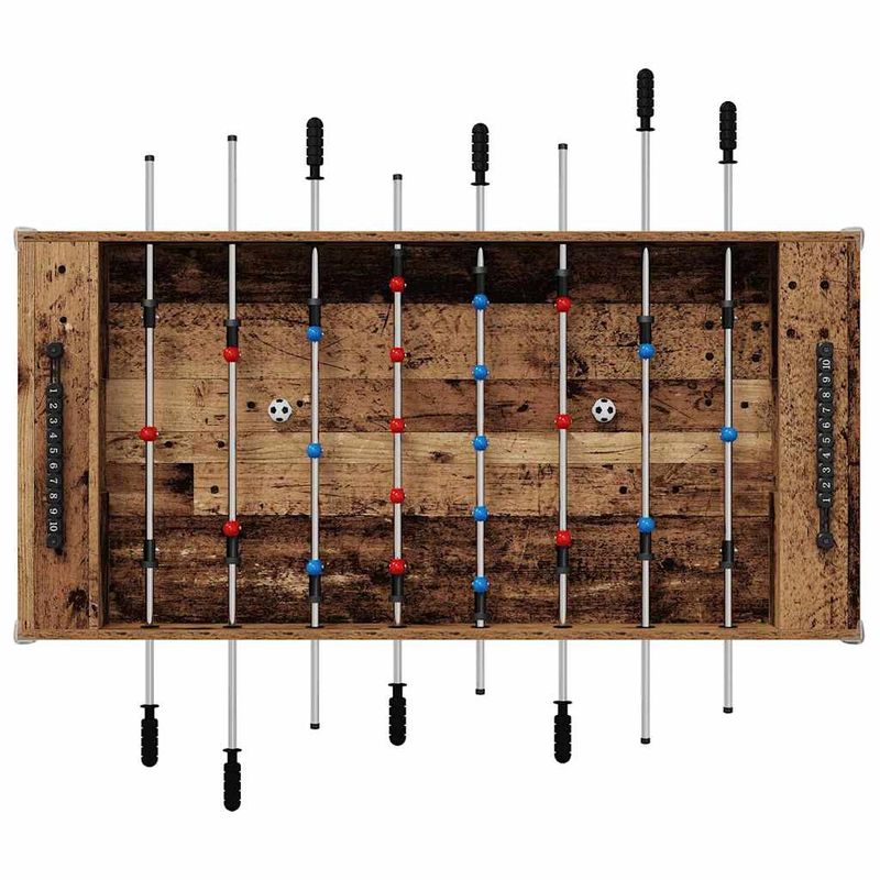 Sport si Outdoor - Alte sporturi - Mese fusball - Masa de Foosball Lemn vechi 125 x 60,5 x 80 cm Lemn compozit - Infinity.ro