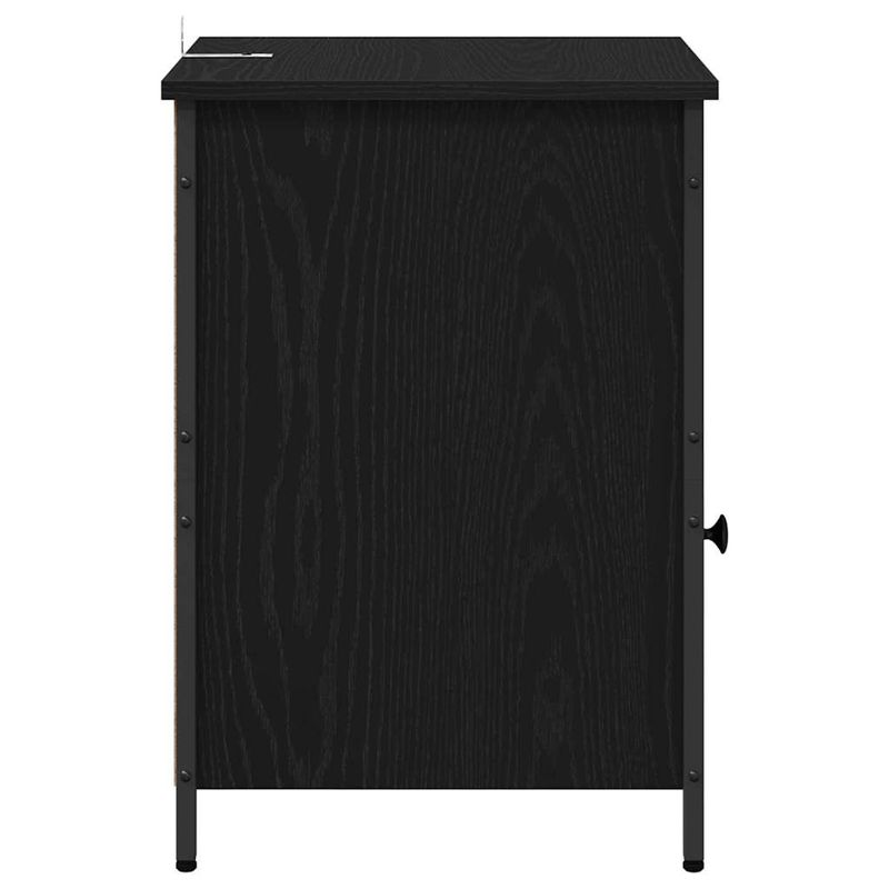 Casa si Gradina - Mobilier - Comode si corpuri - Noptiere - Noptiera 2 pcs Stejar Negru 40 x 42 x 60 cm - Infinity.ro