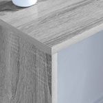 Casa si Gradina - Mobilier - Mese si birouri - Birouri - Birou montat pe perete Pe perete Gri Sonoma 100 x 45 x 30 cm - Infinity.ro