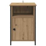 Casa si Gradina - Mobilier - Comode si corpuri - Noptiere - Noptiera 2 pcs Stejar Artizanal 40 x 42 x 60 cm - Infinity.ro