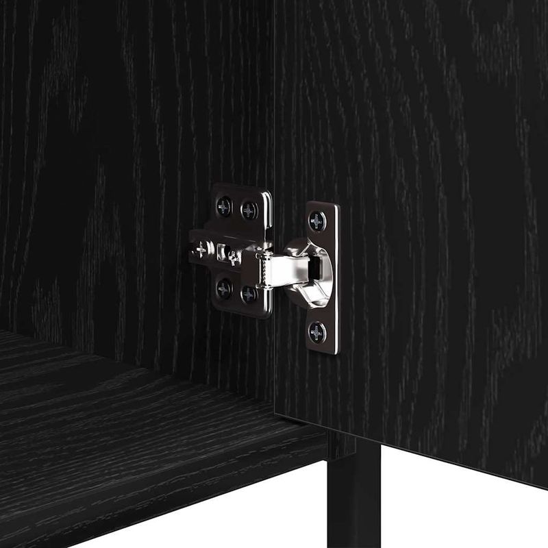 Casa si Gradina - Mobilier - Comode si corpuri - Noptiere - Noptiera Stejar Negru 40 x 42 x 60 cm Lemn compozit - Infinity.ro
