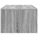 Casa si Gradina - Mobilier - Mese si birouri - Birouri - Birou montat pe perete Pe perete Gri Sonoma 100 x 45 x 30 cm - Infinity.ro