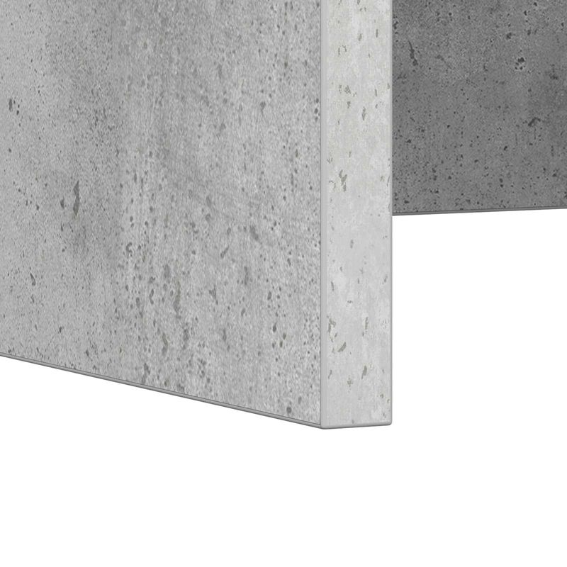 Casa si Gradina - Mobilier - Mese si birouri - Birouri - Birou montat pe perete Pe perete Gri din beton 100 x 45 x 30 cm - Infinity.ro