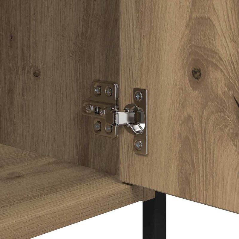 Casa si Gradina - Mobilier - Comode si corpuri - Noptiere - Noptiera 2 pcs Stejar Artizanal 40 x 42 x 60 cm - Infinity.ro