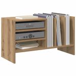 Casa si Gradina - Mobilier - Dulapuri si sifoniere - Dulapuri - Dulap pentru discuri de vinil cu raft Stejar Artizanal - Infinity.ro