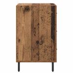 Casa si Gradina - Mobilier - Comode si corpuri - Noptiere - Noptiera Lemn vechi 40 x 40 x 66 cm Lemn compozit - Infinity.ro