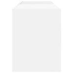 Casa si Gradina - Mobilier - Dulapuri si sifoniere - Dulapuri - Dulap pentru discuri de vinil cu raft Alb 78,5 x 35 x 45 cm - Infinity.ro