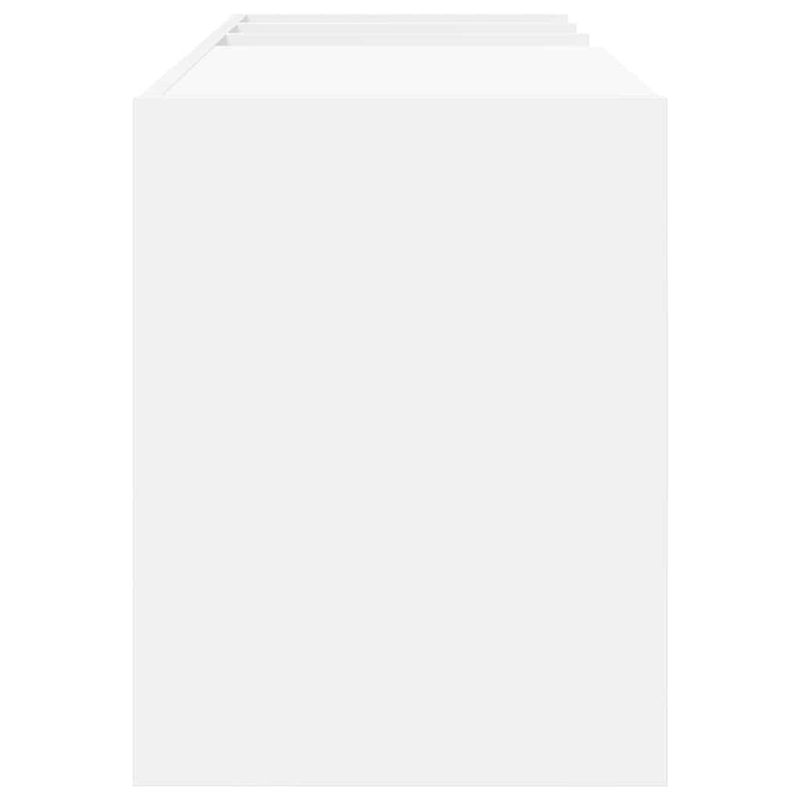 Casa si Gradina - Mobilier - Dulapuri si sifoniere - Dulapuri - Dulap pentru discuri de vinil cu raft Alb 78,5 x 35 x 45 cm - Infinity.ro