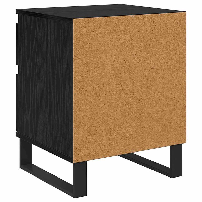 Casa si Gradina - Mobilier - Comode si corpuri - Noptiere - Noptiera Stejar Negru 40 x 35 x 50 cm Lemn compozit - Infinity.ro