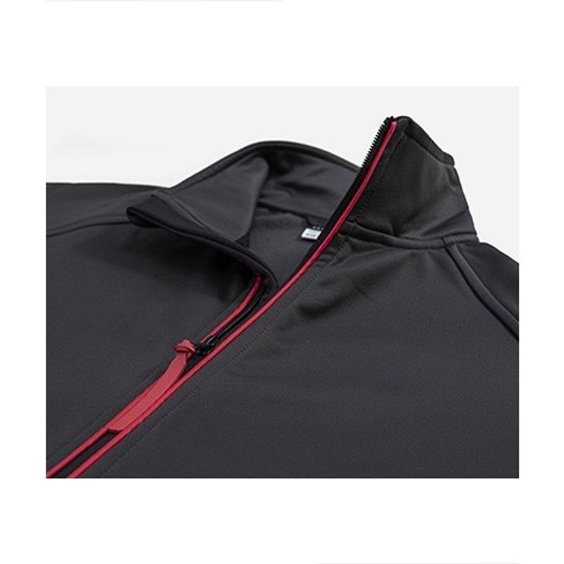 Sport si Outdoor - Echipament Sportiv - Imbracaminte sport - Bluze sport - Stretch fleece pentru barbati, Vertex W41, Malfini Ebony Gray 2XL - Infinity.ro
