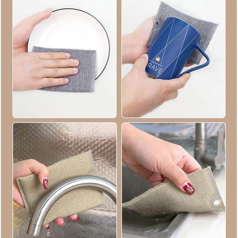 Market - Curatenie si intretinere casa - Produse bucatarie - Lavete si bureti - Set bureti sarma FF-021 - Infinity.ro