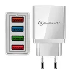 Laptop, Telefoane si Tablete - Telefoane mobile si accesorii - Accesorii Telefoane - Incarcatoare telefoane - Incarcator telefon cu 4 porturi USB 20W, QC 3.0+PD, incarcare rapida pentru smartphone, tableta si accesorii mobile alb - Infinity.ro