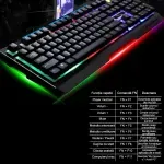 PC, gaming si accesorii - Periferice PC - Tastaturi - Tastatura mecanica gaming cu fir ABYZ compatibila cu laptop si desktop, design ergonomic, performanta ridicata negru - Infinity.ro