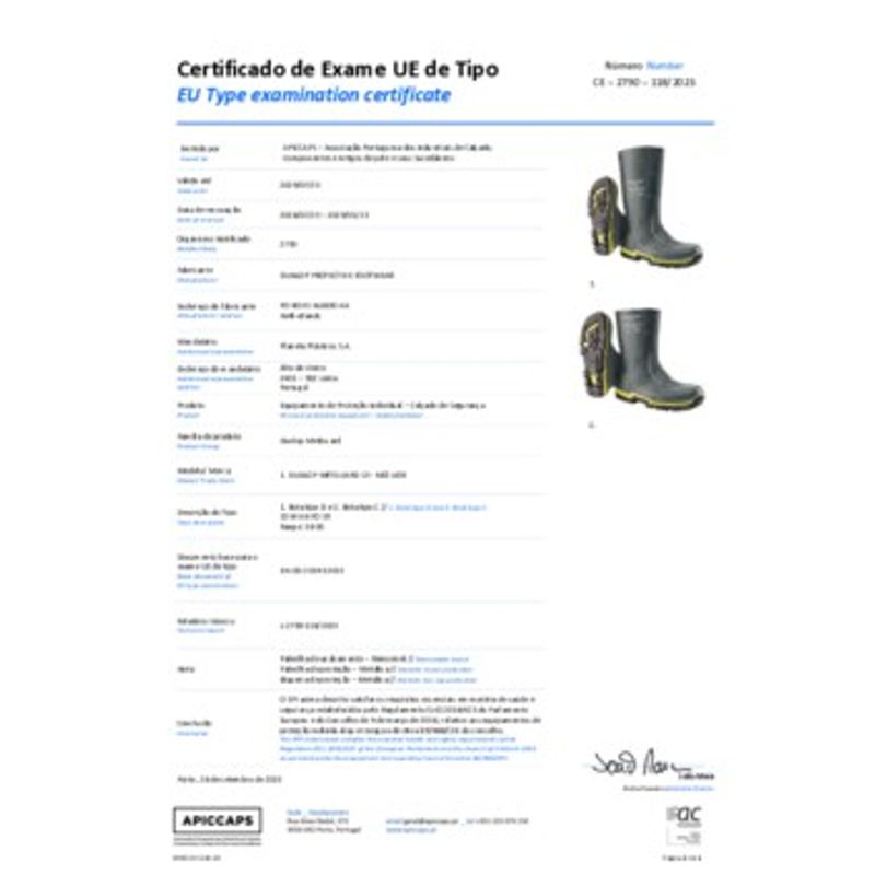 Casa si Gradina - Constructii - Echipamente de lucru - Incaltaminte protectia muncii - Cizme de lucru Dunlop Acifort MetGuard S5 MZ2LE03 – Protectie metatarsiana si bombeu otel Gri 43 - Infinity.ro