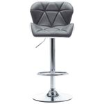 Casa si Gradina - Mobilier - Scaune si fotolii - Scaune - Scaun de bar 2 pcs Gri 44 x 48 x 105,5 cm Piele artificiala - Infinity.ro