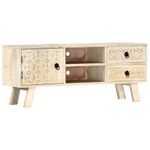 Casa si Gradina - Mobilier - Comode si corpuri - Comode - Comoda TV, 110 x 30 x 44 cm, lemn masiv de mango - Infinity.ro