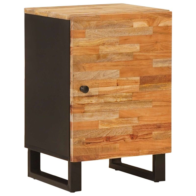 Casa si Gradina - Mobilier - Seturi de mobilier - Seturi baie - Seturi de baie cu sertar cu raft natural Lemn de mango solid - Infinity.ro