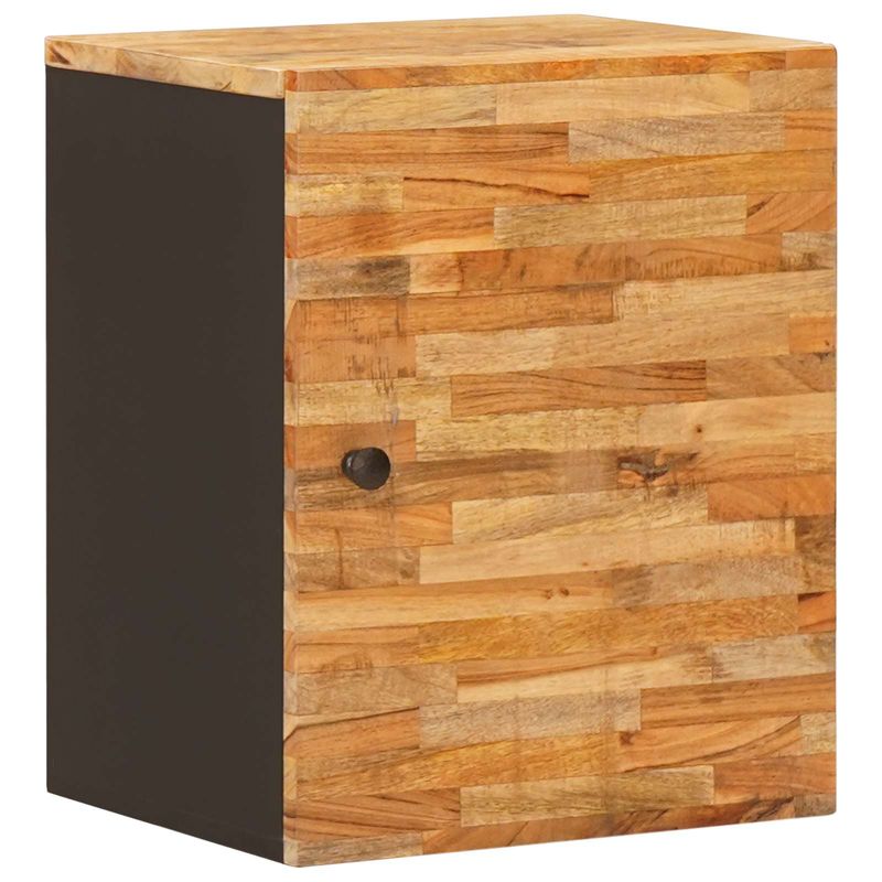 Casa si Gradina - Mobilier - Seturi de mobilier - Seturi baie - Seturi de baie cu sertar cu raft natural Lemn de mango solid - Infinity.ro