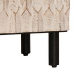 Casa si Gradina - Mobilier - Dulapuri si sifoniere - Dulapuri - Bufet Finisaj Alb Spalat Lemn de mango solid - Infinity.ro