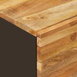 Casa si Gradina - Mobilier - Seturi de mobilier - Seturi baie - Seturi de baie cu sertar cu raft natural Lemn de mango solid - Infinity.ro