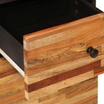 Casa si Gradina - Mobilier - Seturi de mobilier - Seturi baie - Seturi de baie cu sertar cu raft natural Lemn de mango solid - Infinity.ro