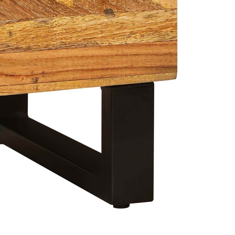 Casa si Gradina - Mobilier - Seturi de mobilier - Seturi baie - Seturi de baie cu sertar cu raft natural Lemn de mango solid - Infinity.ro