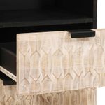 Casa si Gradina - Mobilier - Seturi de mobilier - Seturi baie - Seturi de baie cu sertar Finisaj Alb Spalat Lemn de mango solid - Infinity.ro