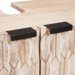 Casa si Gradina - Mobilier - Seturi de mobilier - Seturi baie - Seturi de baie cu usa Finisaj Alb Spalat Lemn de mango solid - Infinity.ro